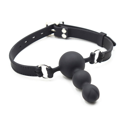 Smart Moves - Buttplug Gag - Zwart-Erotiekvoordeel.nl