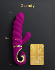 G-Vibe - G-Candy - Rabbit Vibrator - Roze