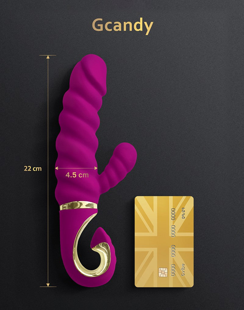 G-Vibe - G-Candy - Rabbit Vibrator - Roze