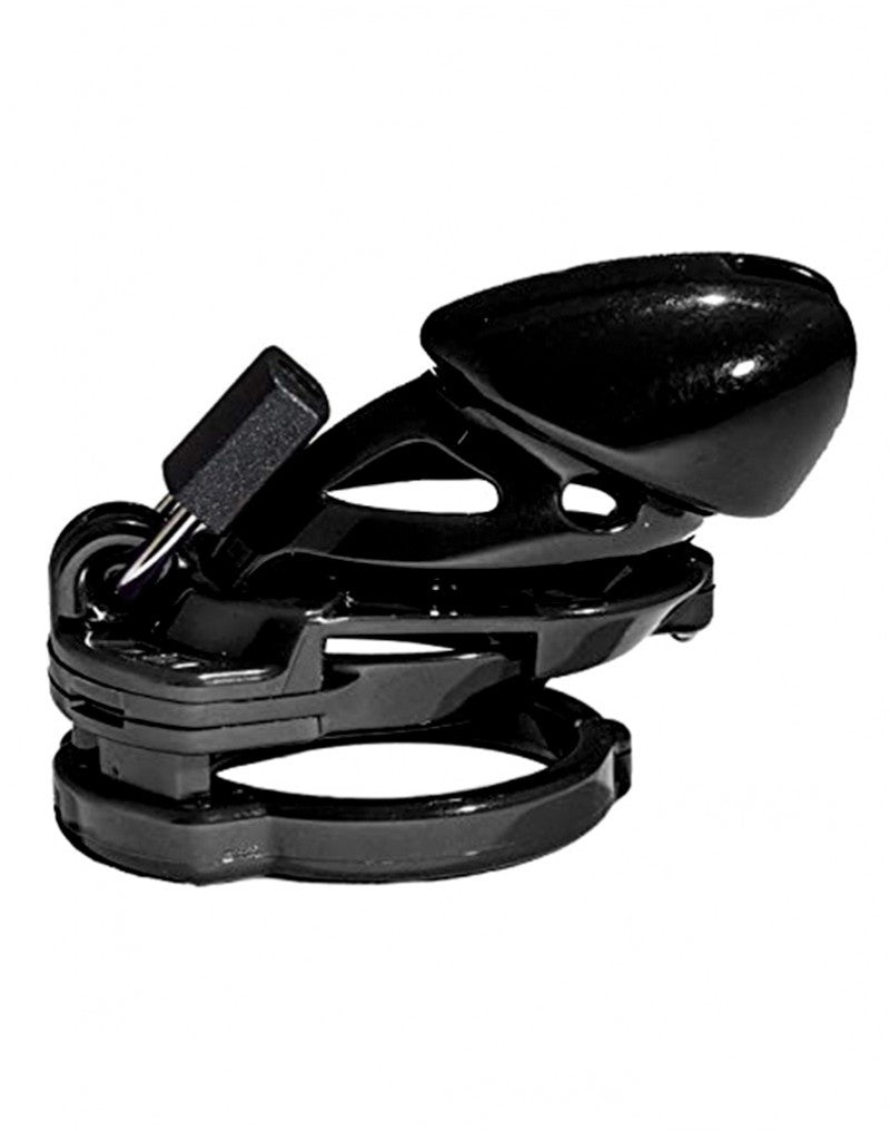 The Vice - Kuisheidskooi - Peniskooi - Chastity Cage - Zwart - Verkrijgbaar in Maten Mini Standaard en Plus