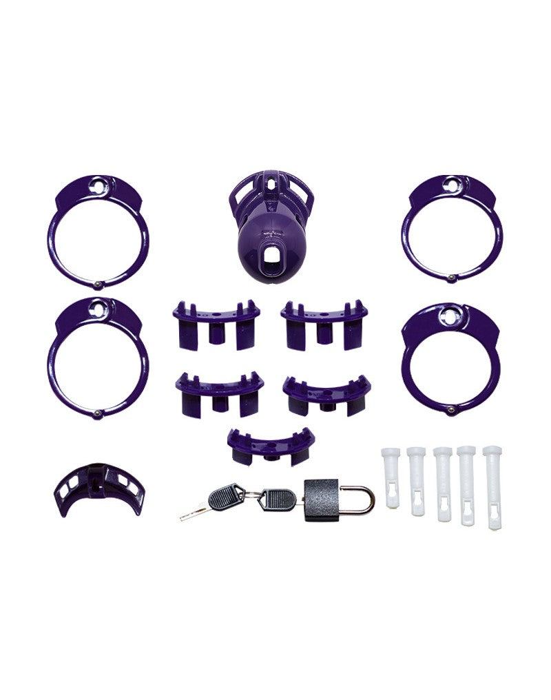 The Vice - Micro - Kuisheidskooi - Peniskooi - Chastity Cage voor de Kleine Penis - Transparant