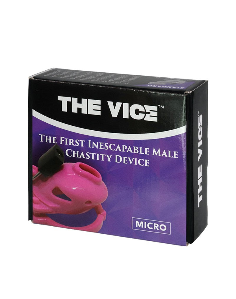 The Vice - Micro - Kuisheidskooi - Peniskooi - Chastity Cage voor de Kleine Penis - Transparant