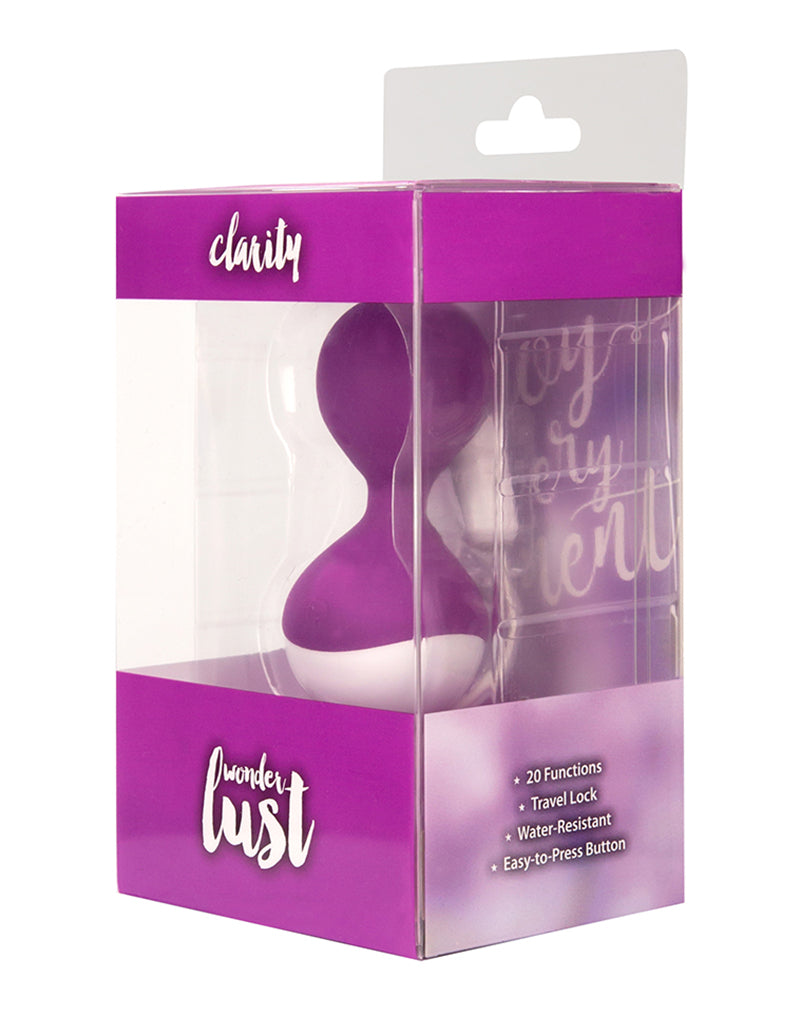 Wonderlust - Clarity - Vibrerend Eitje - Paars