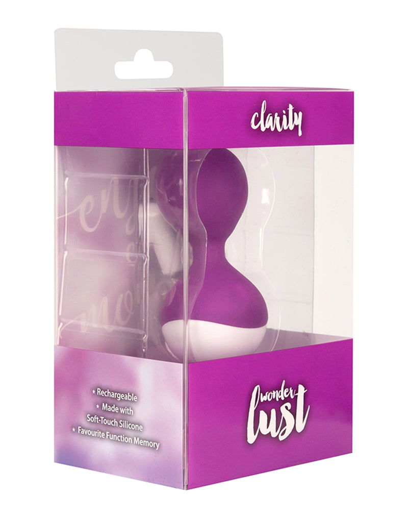 Wonderlust - Clarity - Vibrerend Eitje - Paars