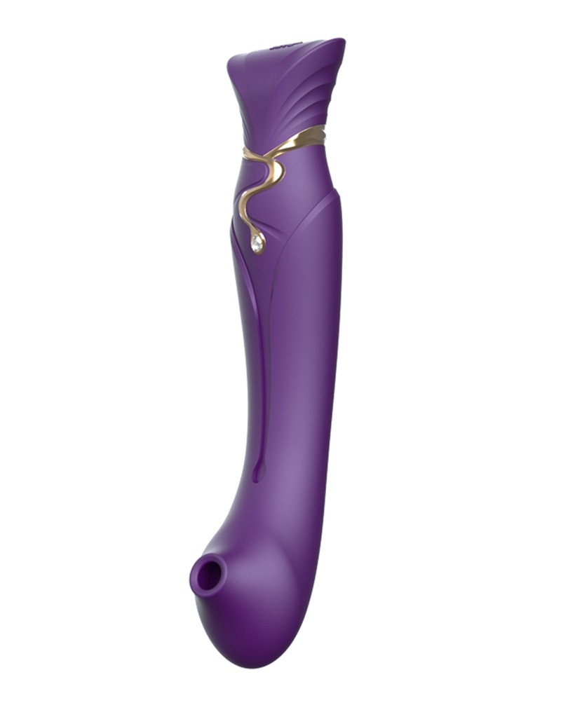Zalo - Queen - PulseWave G-spot Vibrator - Amethyst Paars