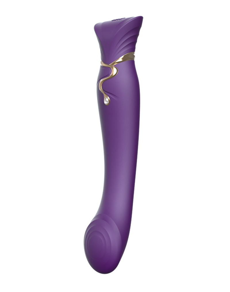 Zalo - Queen - PulseWave G-spot Vibrator - Amethyst Paars