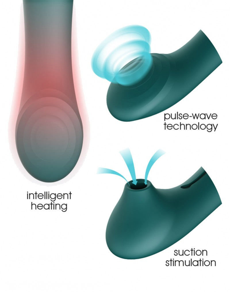 Zalo - Queen - PulseWave G-spot Vibrator - Amethyst Paars