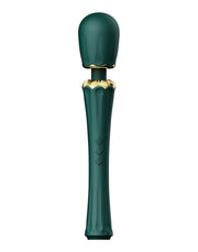 Zalo - Kyro - Wand Vibrator - Met 2 Opzetstukken - Smaragdgroen