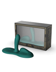 Zalo - Flora - Vibrator-kussen - Hands-free Vibrator - Met Warmtefunctie - Smaragd Groen