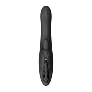 Zalo - Ares - Likkende G-Spot Rabbit Vibrator - Verwarmend - App Control - Obsidian Zwart