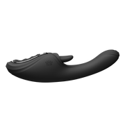 Zalo - Ares - Likkende G-Spot Rabbit Vibrator - Verwarmend - App Control - Obsidian Zwart