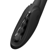 Zalo - Ares - Likkende G-Spot Rabbit Vibrator - Verwarmend - App Control - Obsidian Zwart
