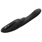 Zalo - Ares - Likkende G-Spot Rabbit Vibrator - Verwarmend - App Control - Obsidian Zwart