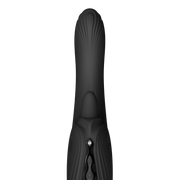 Zalo - Ares - Likkende G-Spot Rabbit Vibrator - Verwarmend - App Control - Obsidian Zwart
