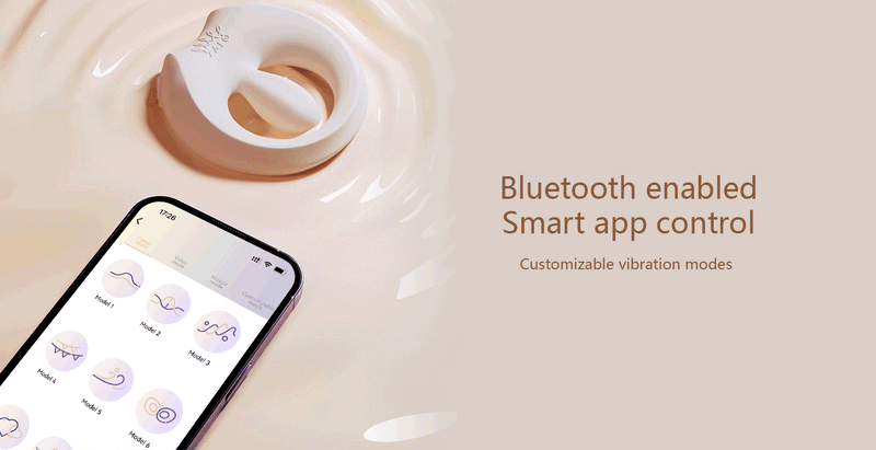 Zalo - Apis - Vibrerende koppelring - App Control - Zwart