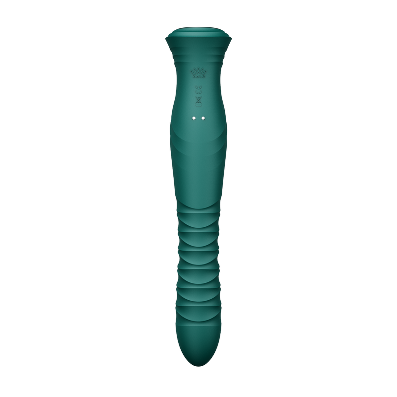 ZALO - Mose 2 - Stotende Rabbit Vibrator – Smaragdgroen