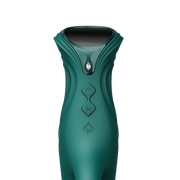 ZALO - Mose 2 - Stotende Rabbit Vibrator – Smaragdgroen