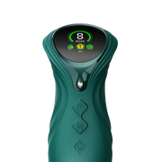 ZALO - Mose 2 - Stotende Rabbit Vibrator – Smaragdgroen