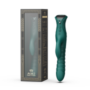 ZALO - Mose 2 - Stotende Rabbit Vibrator – Smaragdgroen