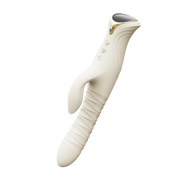 ZALO - Mose 2 - Stotende Rabbit Vibrator – Ivoor Wit