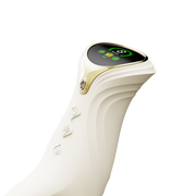 ZALO - Mose 2 - Stotende Rabbit Vibrator – Ivoor Wit