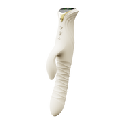 ZALO - Mose 2 - Stotende Rabbit Vibrator – Ivoor Wit