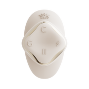 ZALO - Deya - Hands-free Vibrator - Modulair Kliksysteem - Ivoorwit