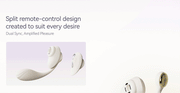 ZALO - Deya - Hands-free Vibrator - Modulair Kliksysteem - Ivoorwit