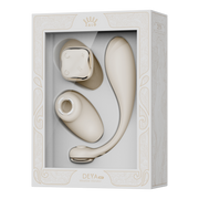 ZALO - Deya - Hands-free Vibrator - Modulair Kliksysteem - Ivoorwit