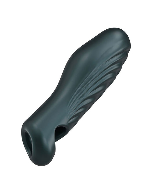ManWan - Ryzer - Penis Extender en Zachte Masturbatie Sleeve - Pine Grey