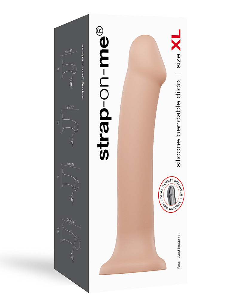 Strap-On-Me - Semi-Realistische Dildo Met Zuignap - Lichte Huidskleur