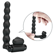 Pretty Love - Hercules - Vibrerende Cockring Met Buttplug - Zwart