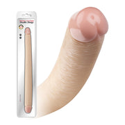 Being Fetish - PVC Dubbele Realistische Dildo 48,5 cm – Lichte Huidskleur-Erotiekvoordeel.nl