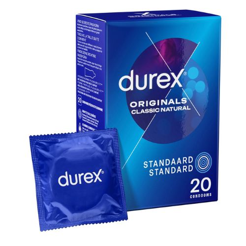 Durex Originals Classic Natural - Condooms - 20 stuks
