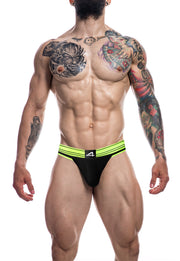 Cut4Men - Rugby Jockstrap - Neon - Large-Erotiekvoordeel.nl