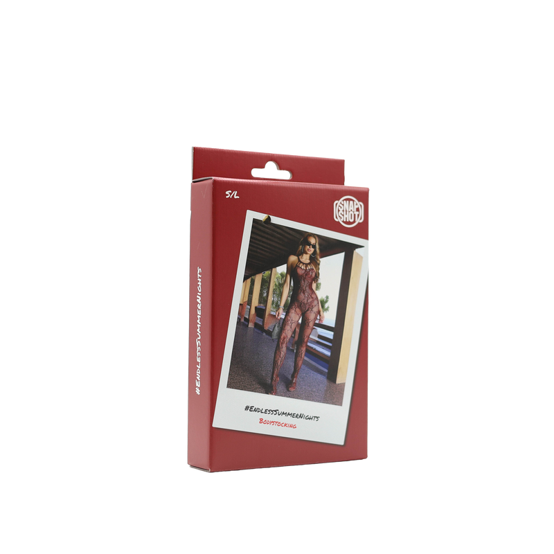 Snapshot - #endlesssummernights - Bodystocking - One Size - Wijnrood