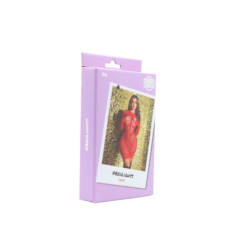 Snapshot - #redlights - Sexy Jurkje - One Size - Rood-Erotiekvoordeel.nl