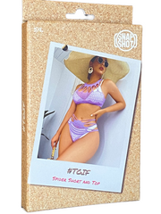 Snapshot - #tgif - Spider Broekje en Top Set - One Size - Paars-Erotiekvoordeel.nl