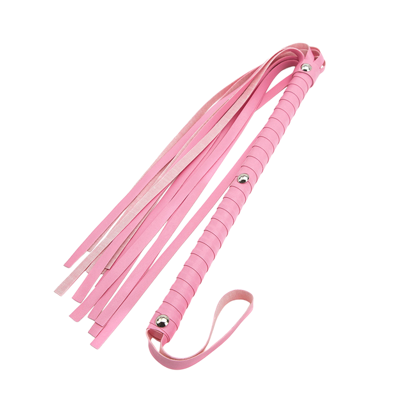 Smart Moves - Eenvoudige Flogger - PVC - Roze-Erotiekvoordeel.nl