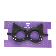 Smart Moves - Kattenmasker met Studs - Zwart-Erotiekvoordeel.nl
