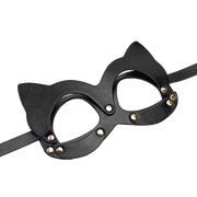 Smart Moves - Kattenmasker met Studs - Zwart-Erotiekvoordeel.nl