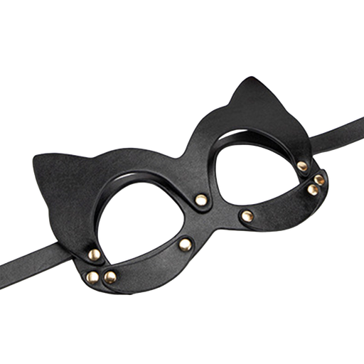 Smart Moves - Kattenmasker met Studs - Zwart-Erotiekvoordeel.nl