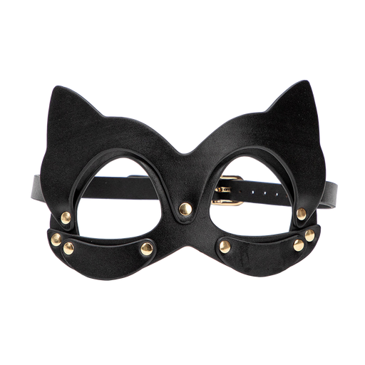 Smart Moves - Kattenmasker met Studs - Zwart-Erotiekvoordeel.nl