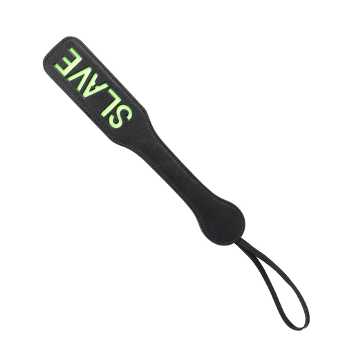Smart Moves - Paddle SLAVE - Zwart/Glow-in-the-Dark-Erotiekvoordeel.nl