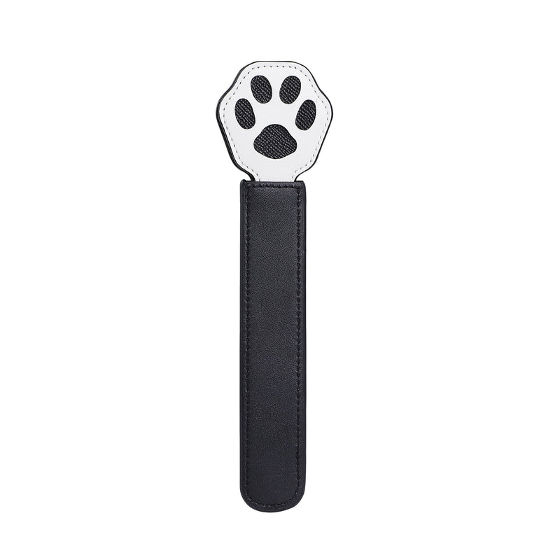 Smart Moves - Paw Paddle met Extra Breed Handvat - Zwart/Wit-Erotiekvoordeel.nl