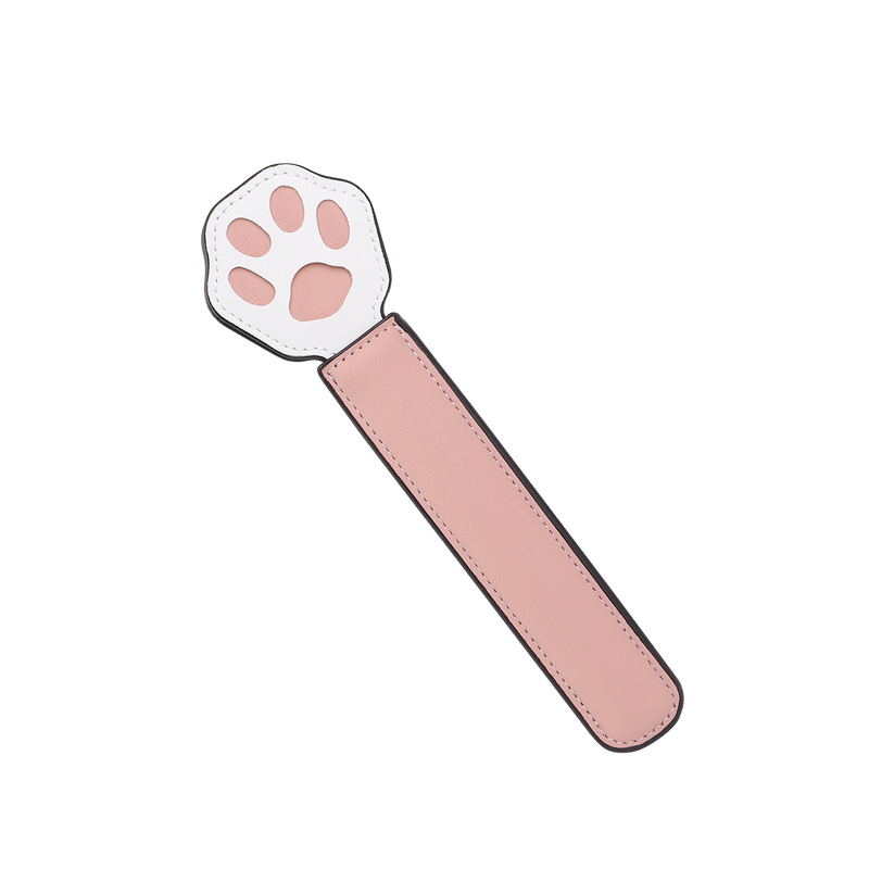 Smart Moves - Paw Paddle met Extra Breed Handvat - Roze/Wit-Erotiekvoordeel.nl