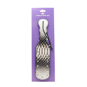 Smart Moves - Paddle - Crocodile Print - Zwart/Wit-Erotiekvoordeel.nl