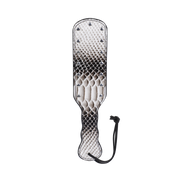 Smart Moves - Paddle - Crocodile Print - Zwart/Wit-Erotiekvoordeel.nl