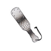 Smart Moves - Paddle - Crocodile Print - Zwart/Wit-Erotiekvoordeel.nl