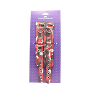 Smart Moves - Handboeien in Camouflage Print - PU Leer - Rood/Zwart/Wit-Erotiekvoordeel.nl